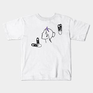 Ballet Lady Kids T-Shirt